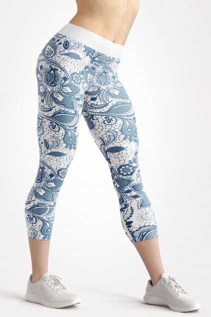 baroque 3 4 leggings front by utopy