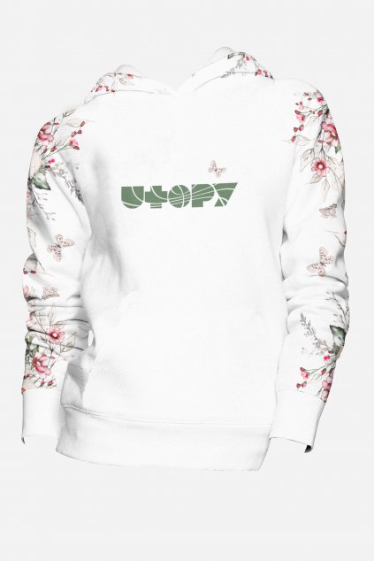 pure beauty hoodie front by utopy
