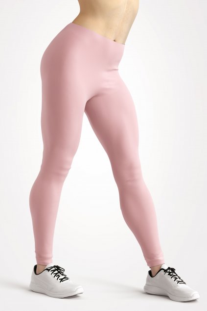 leggings shell pink essentials front side by utopy