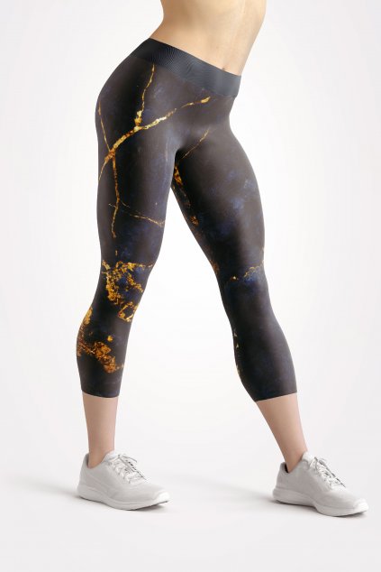 dark gold front 3 4 leggings by utopy