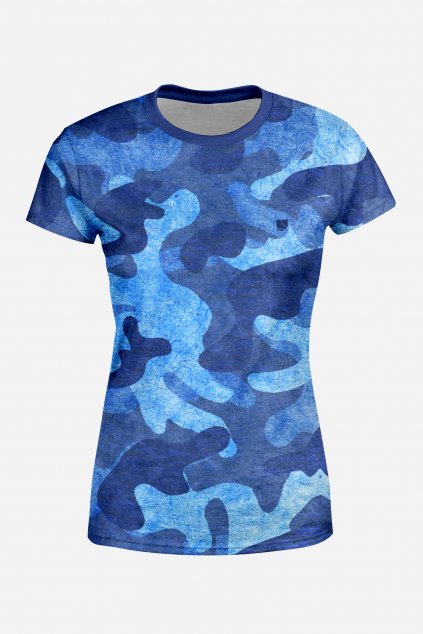 triko art of camo blue front by utopy