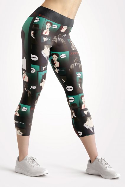comics thriller story series front 3 4 leggings by utopy