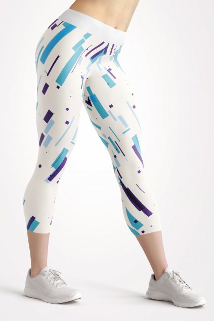 district of blue front 3 4 leggings by utopy